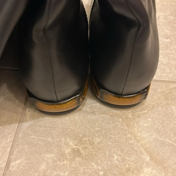 NWT Gucci woman's leather bamboo boots - Picture 8 of 15